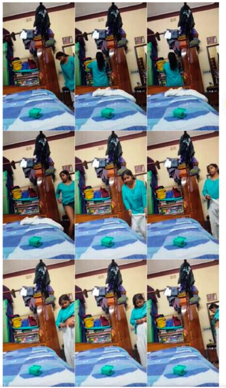 Bhabhi Changing Clothing Captured In Hidden Cam