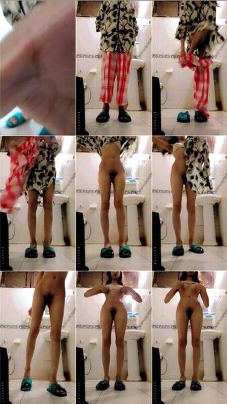 CUTE SLIM PAKISTANI SNAPCHAT GIRL STRIPPING & FINGERING HAIRY PUSSY IN BATHROOM(4 HD VIDEOS)