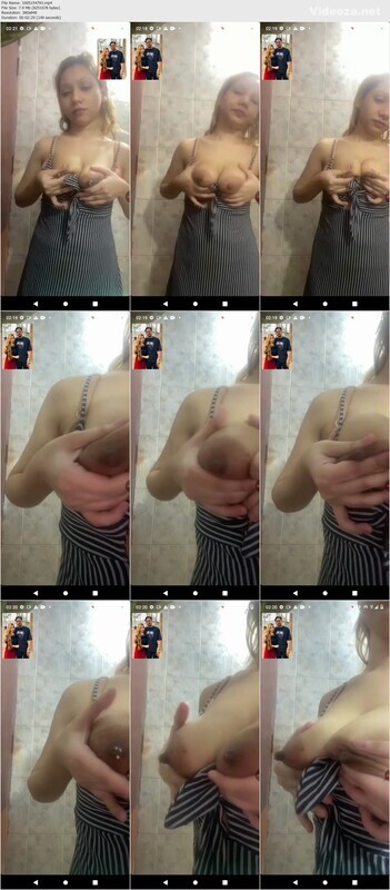 Cute Girl Showing Milking Boobs