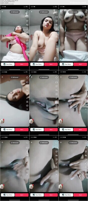 Extremely Horny Removing Dress Showing Fingering Her Pussy