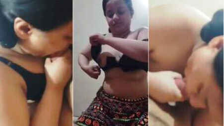 Horny Desi Babe Giving Blowjob