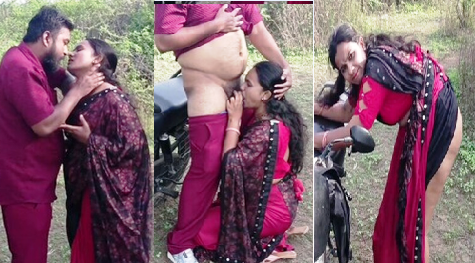 Marathi Wife Kavita Doggy Style Fucking In Jungle