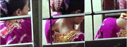 Neighbour Girl After Bath Secretly Recorded