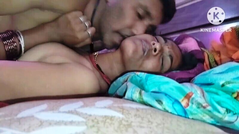 Village Couple Having Fun