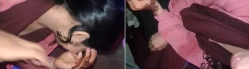 Newly Married Wife Giving Blowjob