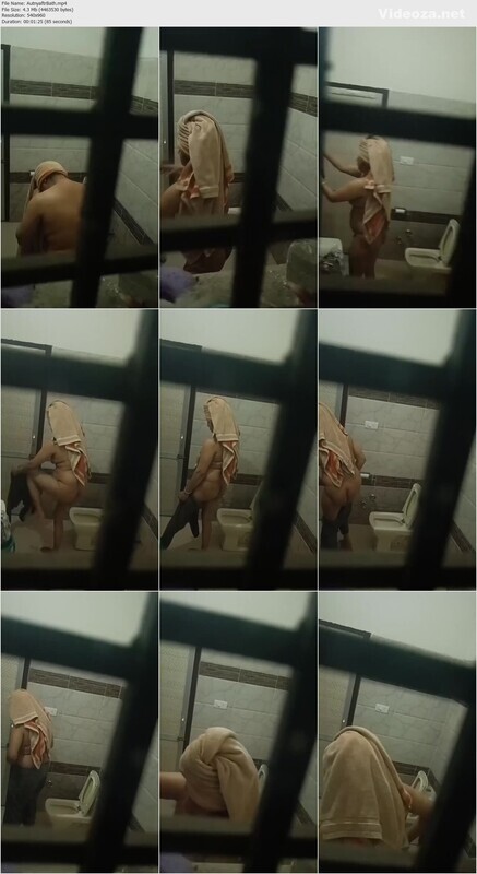 Aunty After Bath Secretly Nude Captured