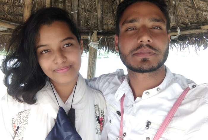 Beautiful Girl Showing For Boyfriend On VC