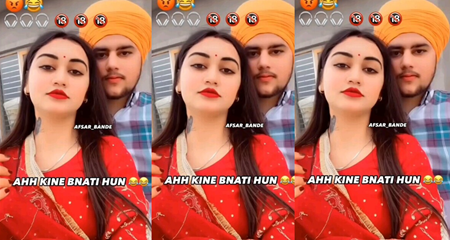 Beautiful Young Punjabi Instagram Influencer Sucking Boyfriend Dick in Car After Video Getting Viral They Get Married