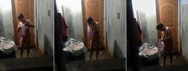 Bhabhi After Bath Nude Captured Secretly