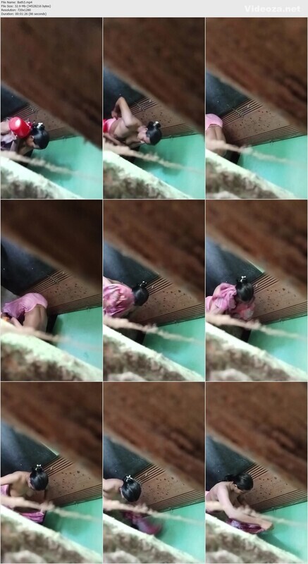 Bhabhi Taking Shower Secretly Captured By Devar