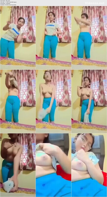 Cute Glasses Girlfriend Showing