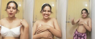 Horny Girl Showing For Boyfriend