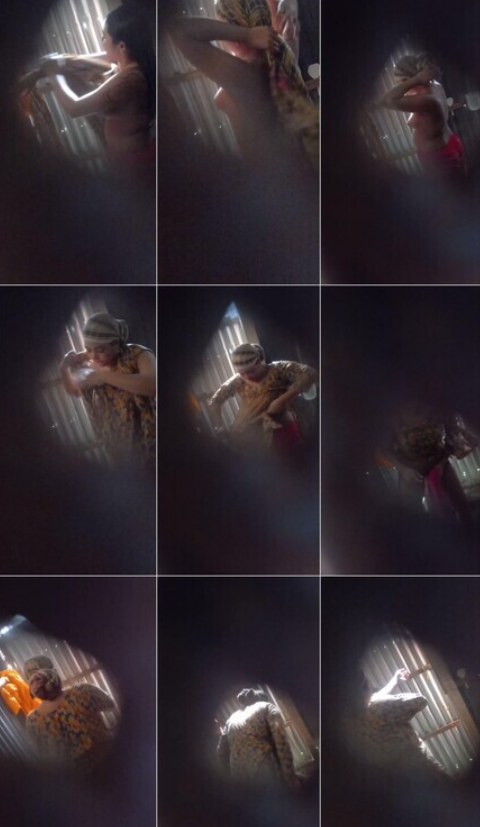 Married Bhabhi After Bath Wearing Clothes Secretly Recorded