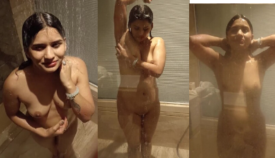 Cute Bhabhi Taking Shower Giving Blowjob To Husband