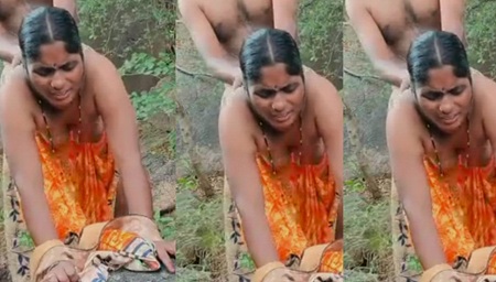 Village Milf Outdoor Fucking With Lover