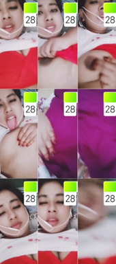 Beautiful Horny Wife Showing Nude Body Fingering Her Pussy