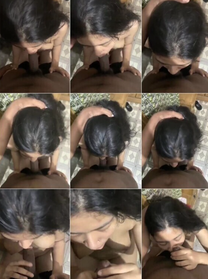 Girlfriend Giving Blowjob