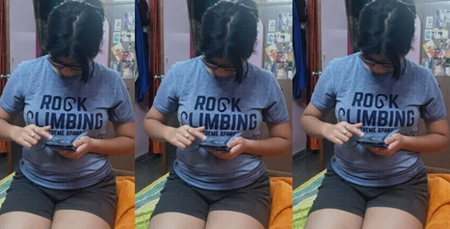 Indian Brother Secretly Recording Video When her Sister Nude Bathing But her Horny Sister Start Fingering Pussy Don’t Miss