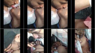 Mallu Girl Enjoying With Boyfriend Inside Car