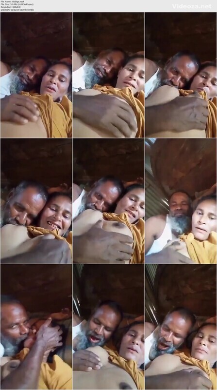 Mature Couple Having Fun