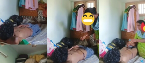 Naughty Tamil Son Convinced his Mom to Oil Massage Dick. Full Tamil Audio