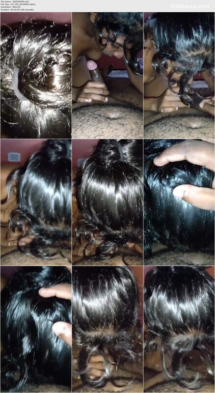 Sexy Babe Giving Blowjob