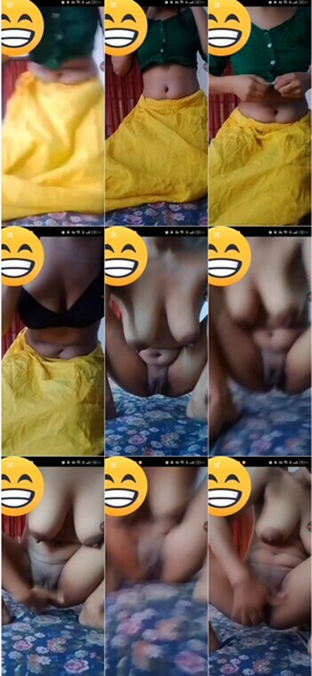 Sharee Girl Removing Dress Showing Fingering