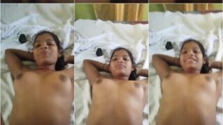 Shy Young Girl Fucking With Boyfriend In OYO