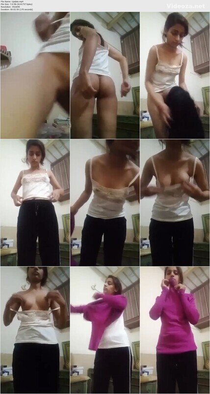 Slim Horny Girl Showing