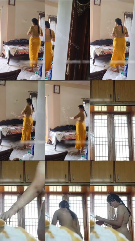 Telugu Mom Changing Nude Captured