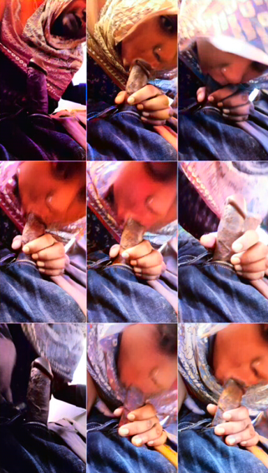 Horny Girlfriend Sucking Dick