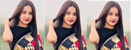 Bangladeshi Tiktoker Ridhi Riding On Bottle