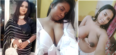 Horny Big Booby Bengali Girl Stripping in Bathroom Teasing Kissing Boobs Sucked by Boyfriend Nude