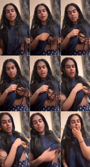 Indian Girl Quickly Showing Her Boobs