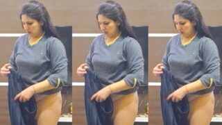 Mature Wife Changing Clothes Giving Blowjob Nude Captured When She Sleeping