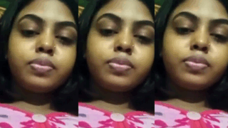 Sexy Horny Girl Showing Her Boobs Wet Pussy