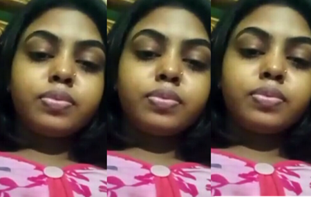 Sexy Horny Girl Showing Her Boobs Wet Pussy