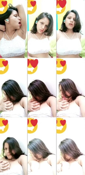 Super Horny Girl Licking Boobs Armpit