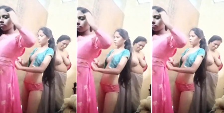 Tamil Weeding Guest Dress Changing Secretly Captured