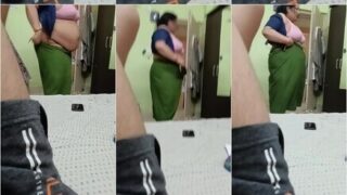 Tanker Mom Changing Clothes Infront Of Her Son