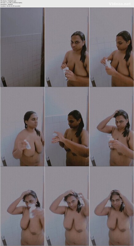 Tanker Girl Making Bathing Video