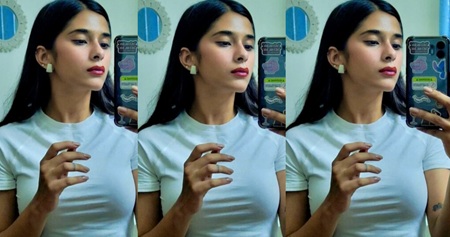 BEAUTIFUL SEXY SLIM BANGALORE BABE DANCING NUDE IN SHOWER SHOWING PERKY ROUND BOOBS