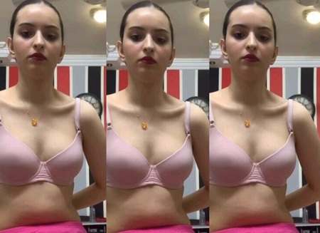 Extremely Beautiful Instagram Influencer Ishika Stripping Full Frontal NUDE with Full Face Slapping her Ass & Pink Pussy Closeup Spreading