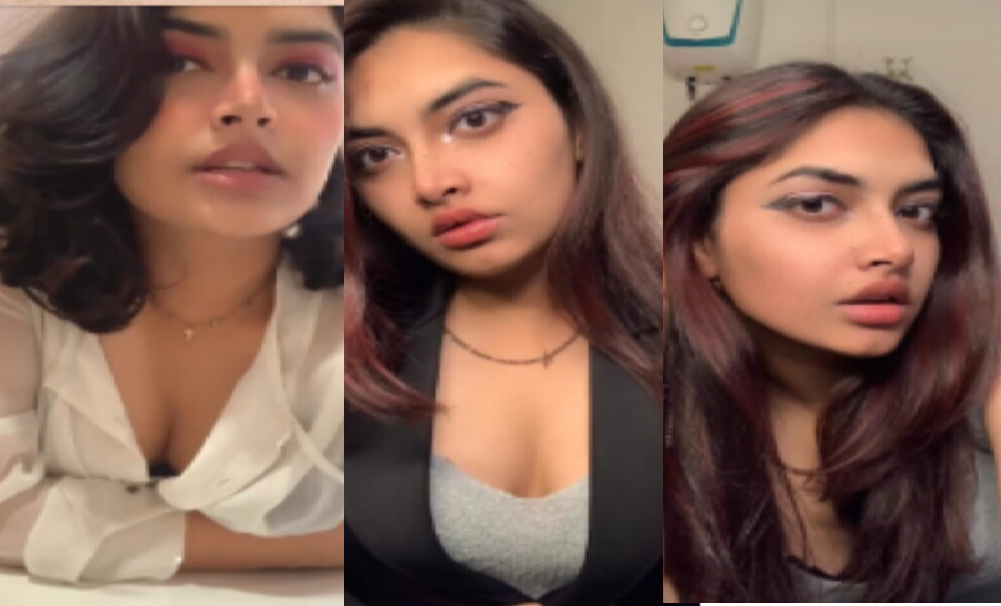 Extremely Beautiful Sexy Bombay Girl Neha Fully Nude Giving Sloppy Blowjob to Boyfriend