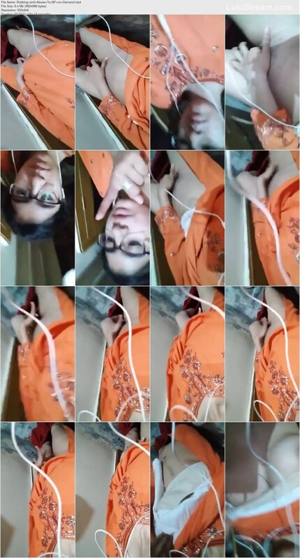 Glasses Horny Girl Fingering With Moaning & Dirty Talk