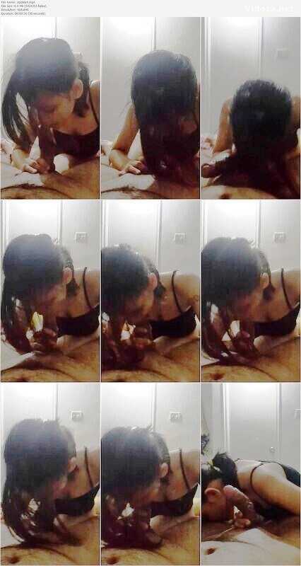 Horny Girl Sucking Boyfriend Dick