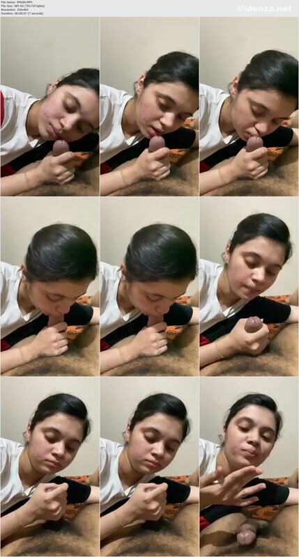 Indian Wife Giving Blowjob Footjob Hard Fucking Moaning