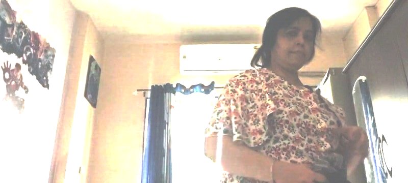 Mom Changing Clothes Secretly Captured By Son