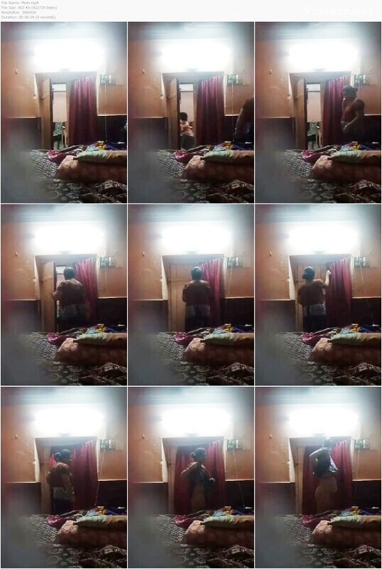 Mom Changing Clothes Secretly Captured