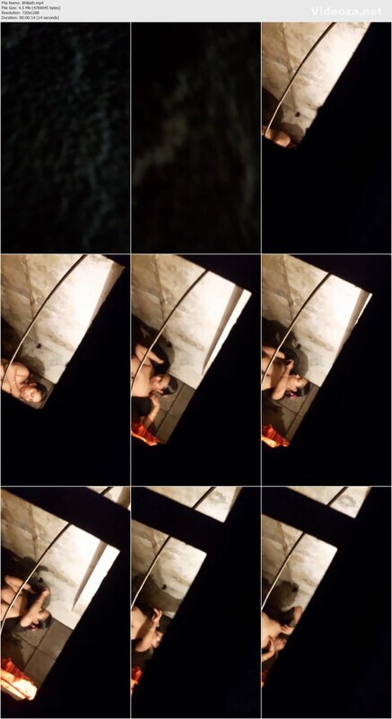 Neighbour Wife Bathing Secretly Recorded – Almost Caught